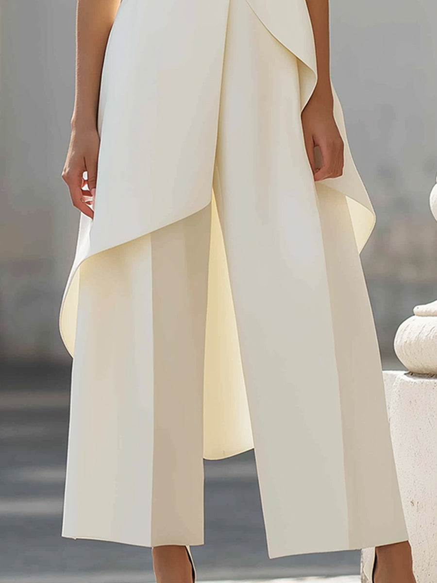 Women’s Elegant Full-Length Evening Jumpsuit