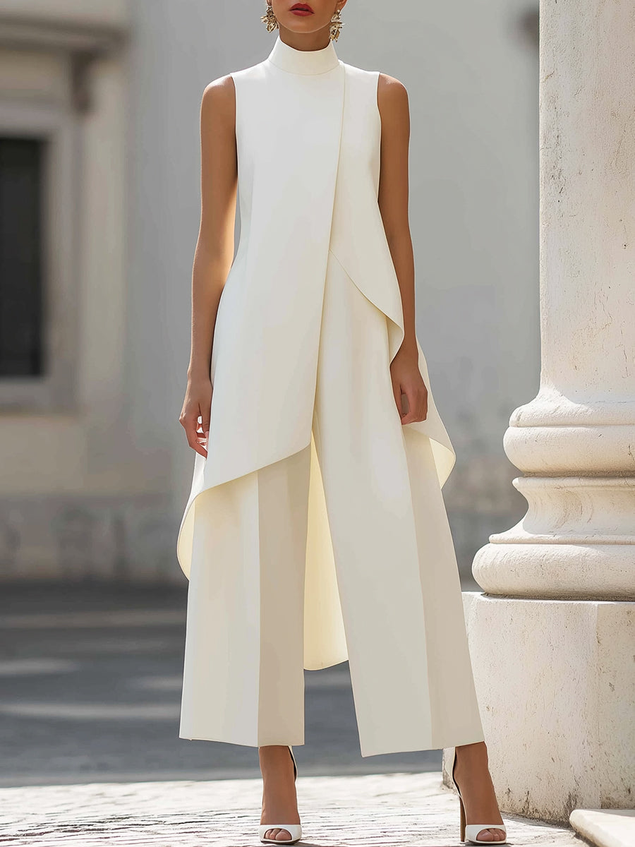 Women’s Elegant Full-Length Evening Jumpsuit
