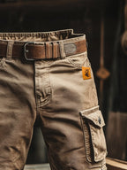 Rowen | Retro cargo shorts with multiple pockets