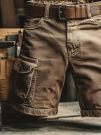 Rowen | Retro cargo shorts with multiple pockets