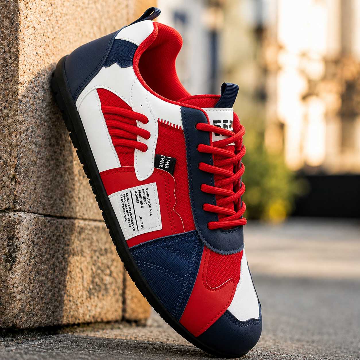 Retro Chunky Colorblock Sneakers
