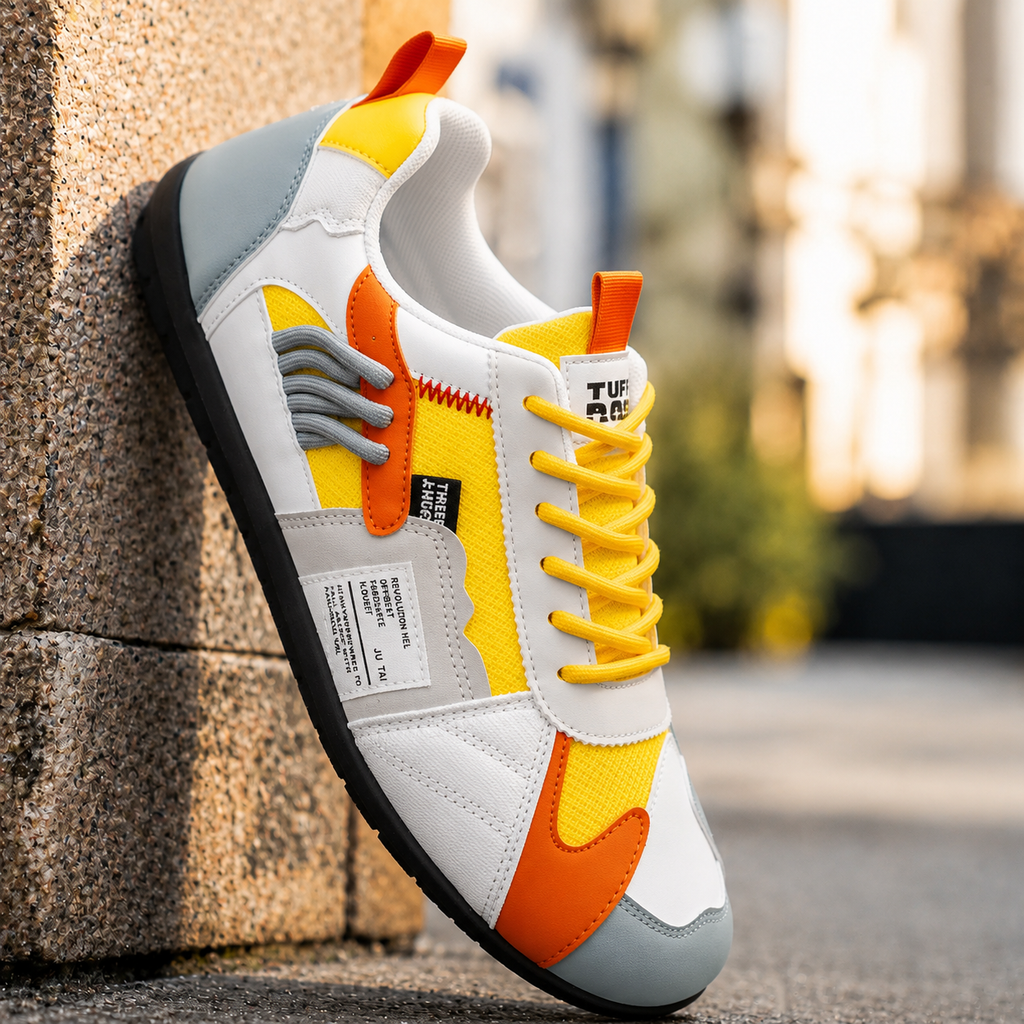 Retro Chunky Colorblock Sneakers