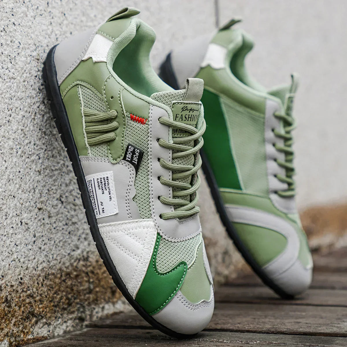 Retro Chunky Colorblock Sneakers