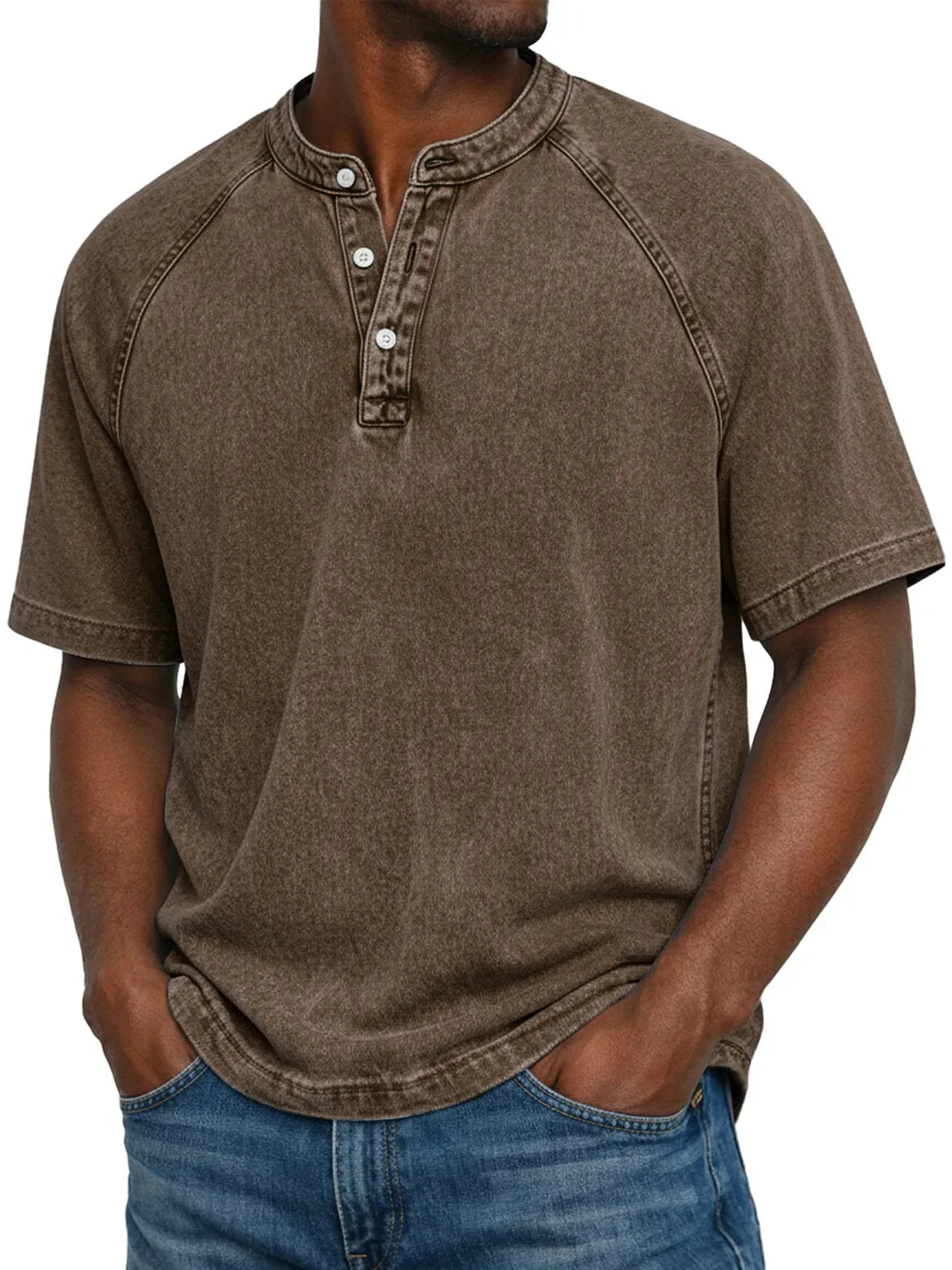 Johan | Men's Vintage Button-Up Shirt