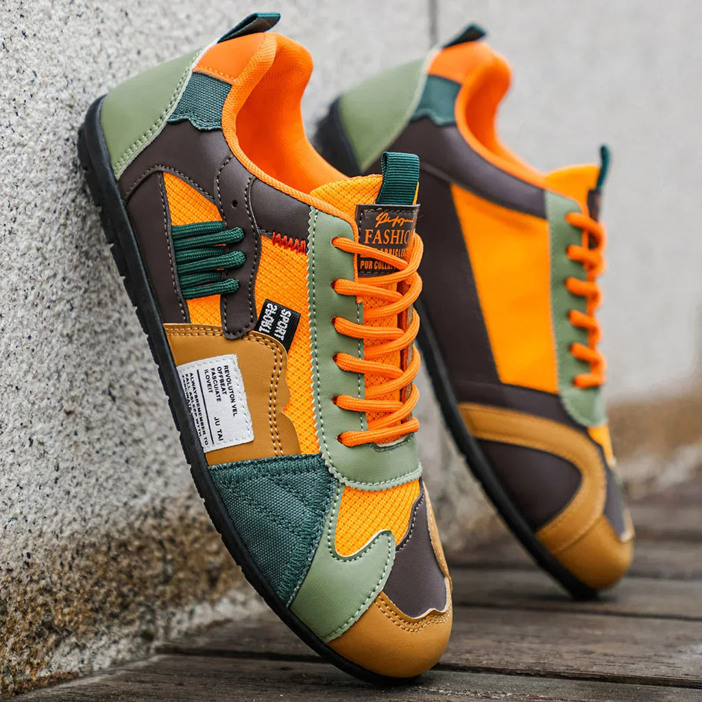 Retro Chunky Colorblock Sneakers