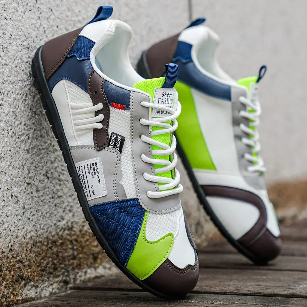 Retro Chunky Colorblock Sneakers
